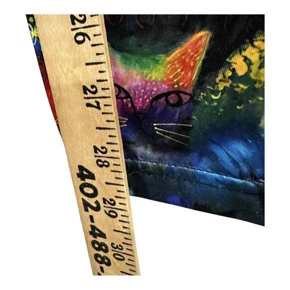 CATS Misslook Vibrant Leggings Womens L-2XL? Artsy Colorful All Over Kitty Print - Picture 6 of 8